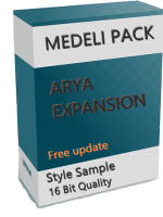 arya expansion medeli akx10 dante zen style sample pack arif